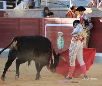 Más de media plaza en los tendidos de La Sagra en la primera de las clasificatorias del VIII Certamen Alfarero de Plata para novilleros sin picadores