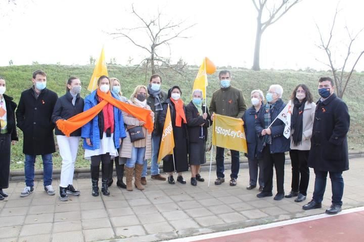 Miles de manifestantes en coche toman las calles de Guadalajara y Castilla La Mancha contra la 