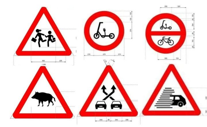 Las nuevas señales de tráfico que entrarán en vigor en junio