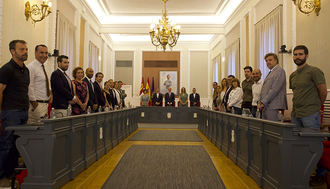 El Sal&#243;n de Plenos del Ayuntamiento de Guadalajara acoge su primera sesi&#243;n tras una REMODELACI&#211;N integral