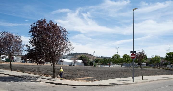 Nuevo recinto ferial que PSOE y Cs ha elegido para las Ferias y Fiestas de Guadalajara. Foto : EDUARDO BONILLA