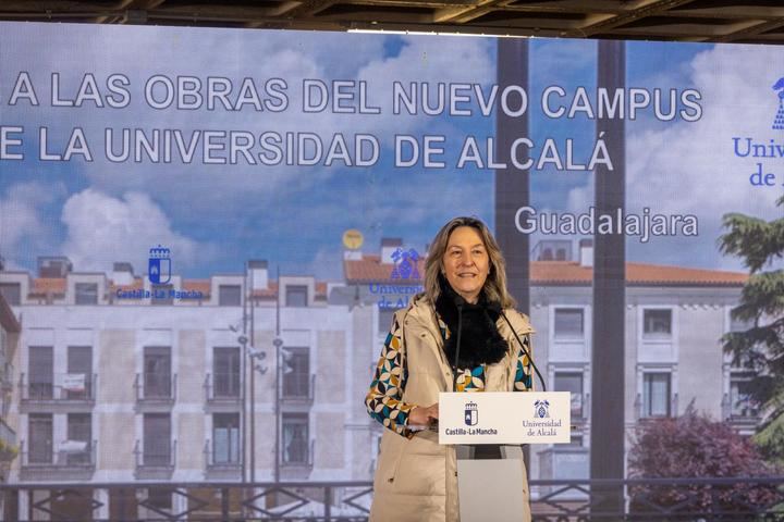 Guarinos celebra que el campus esté integrado en la ciudad y reclama una estación de autobuses digna para los futuros alumnos y para la ciudad de Guadalajara