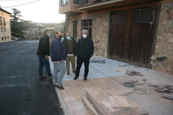 La Diputación ejecuta mejoras en varias calles de Molina de Aragón con una inversión de 257.700 €