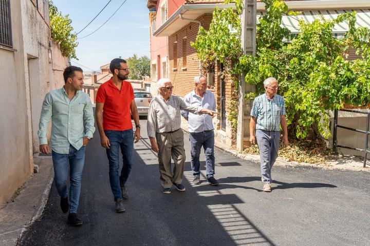 La Diputación de Guadalajara entrega obras a cinco municipios del norte de la provincia con inversiones que suman 182.444 euros