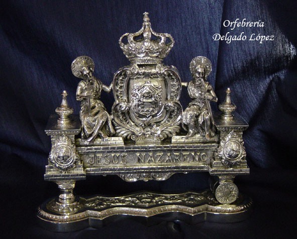 El taller de los orfebres sevillanos Delgado López hará los relicarios del paso del Nazareno de Ciudad Real