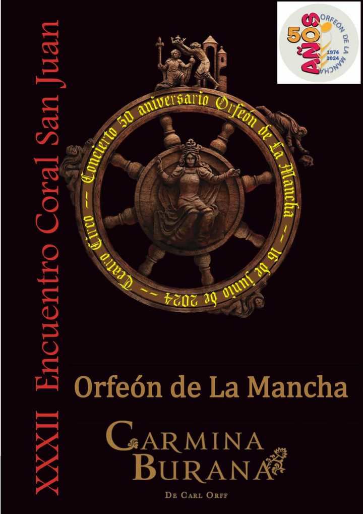 El Orfeón de la Mancha celebrará su 50 aniversario este domingo en Albacete con el concierto Carmina Burana
