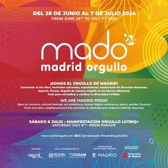 Madrid confirma las fechas oficiales del Orgullo 2024