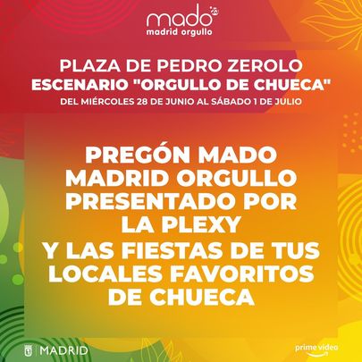 Todos los conciertos del Orgullo 2023 en Madrid : En la Plaza del Rey, la Plaza de Callao, Plaza de España o la Plaza de Pedro Zerolo