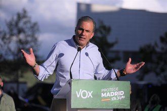 Javier Ortega Smith participa en un acto público este domingo en Sigüenza