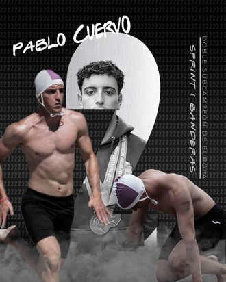 Pablo Cuervo, del Natación Guadalajara, doble medalla en el Europeo Interclubes