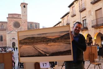 Pablo Rubén López gana la XX Edición del Concurso de Pintura Rápida de Sigüenza