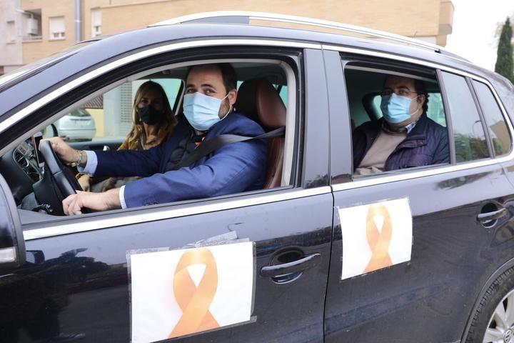 Miles de coches se manifiestan en TODA Castilla-La Mancha CONTRA la' ley Celaá' que se está tramitando SIN consenso NI diálogo