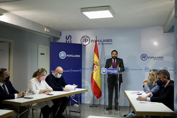 Paco Nuñez registra enmiendas a los presupuestos de Page por valor de 92 millones de euros para mejorar la vida de los vecinos de la provincia de Guadalajara