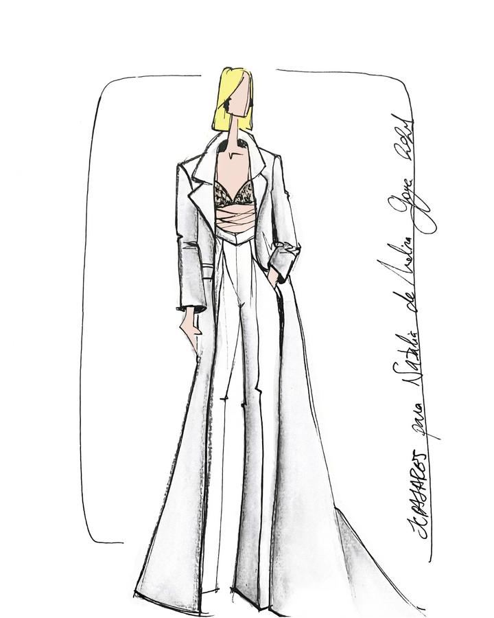 La actriz Natalia de Molina se viste de JC PAJARES en la XXXV edición de los Premios Goya