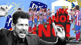 El Atlético se niega a hacer el pasillo al Real Madrid : 