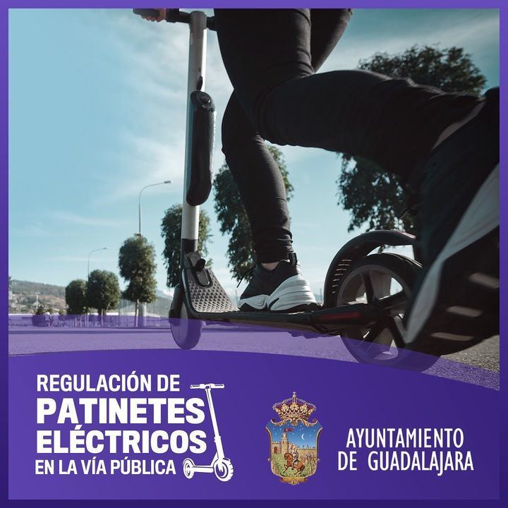 Entra en vigor la regulación del uso en la ciudad de Guadalajara de los Vehículos de Movilidad Personal (VMP)