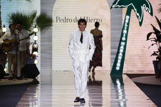 Pedro del Hierro inaugura la pasarela de la MBZWMadrid