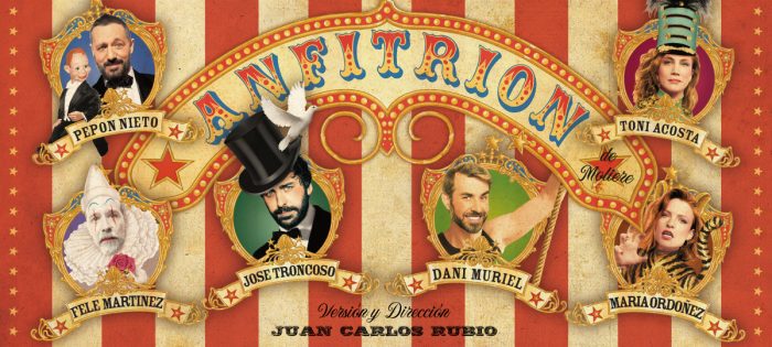 Pepón Nieto, Toni Acosta, Fele Martínez y Dani Muriel llegan al Teatro La Latina con 'Anfitrión'