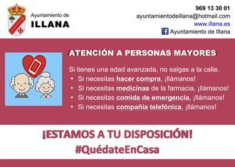 El Ayuntamiento de Illana hace la compra y ofrece compañía telefónica a los mayores durante el estado de alarma