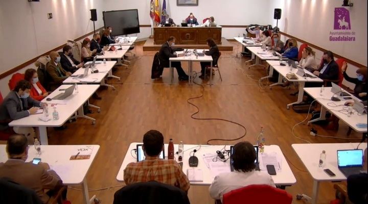 Resultado de las votaciones del Pleno del Ayuntamiento de Guadalajara del viernes 25 de febrero de 2022