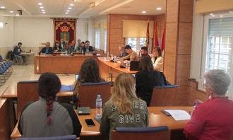 Toma de posesión de un concejal y despedida del mandato en el penúltimo Pleno de Cabanillas del periodo 2019-2023