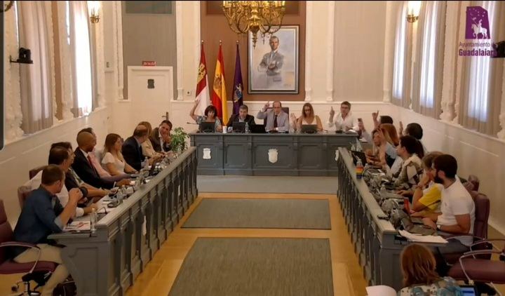 Resultado de las votaciones del Pleno del Ayuntamiento de Guadalajara del 5 de septiembre de 2022