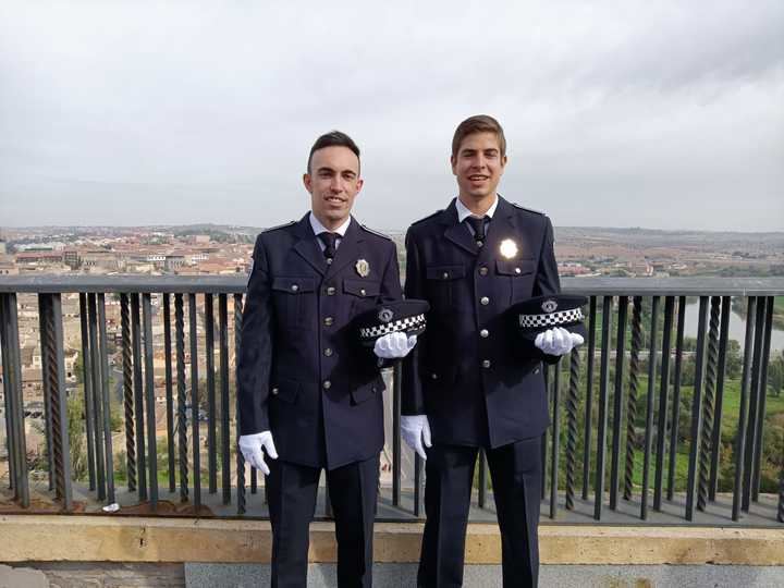 Los dos nuevos policías locales de Sigüenza ya son funcionarios de carrera