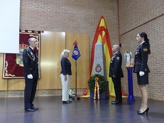 La subdelegada del Gobierno felicita a la Policía Nacional por su trabajo diario para garantizar la seguridad de la ciudad de Guadalajara