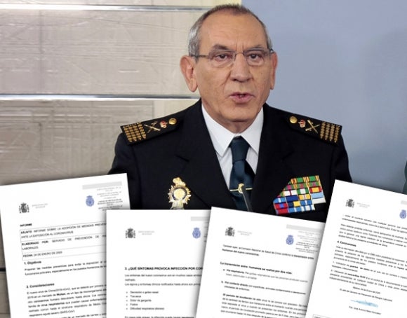 Un informe de la Policía Nacional del ¡24 de enero! ya advertía del peligro del coronavirus