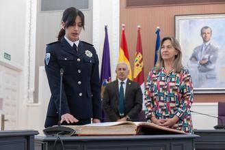Seis nuevos agentes de la Policía Local toman posesión del cargo en el Ayuntamiento de Guadalajara