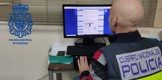 La Policía Nacional detiene en Guadalajara a una persona relacionada con la distribución de pornografía infantil...descargaba las imágenes del ordenador de la Universidad