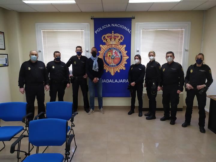 La Policía Nacional refuerza sus lazos de colaboración con los vigilantes de seguridad privada de Guadalajara