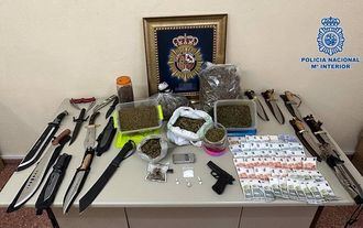 La Policía Nacional desmantela dos narcopisos en el Casco Histórico de Toledo y detiene a tres personas