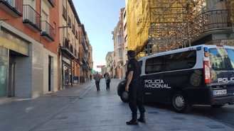 TENTATIVA DE HOMICIDIO : La Policía Nacional detiene a un joven por agredir con un machete a otro durante las fiestas de Torija