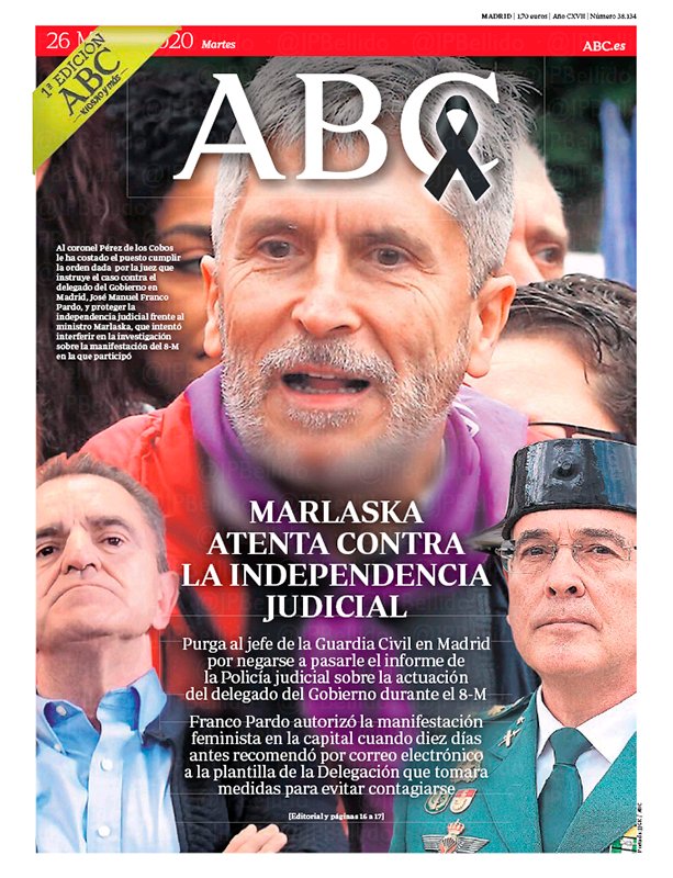 El elegido por Marlaska para ser número 3 de la Guardia Civil, denunciado y actualmente investigado por vejar 