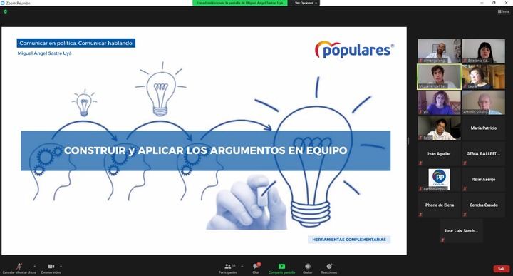 El PP de Guadalajara aborda la importancia de comunicar en política