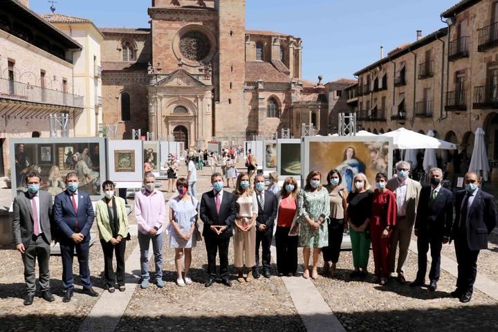Sigüenza acoge la exposición 'El Museo del Prado en las calles' con reproducciones de sus obras más emblemáticas