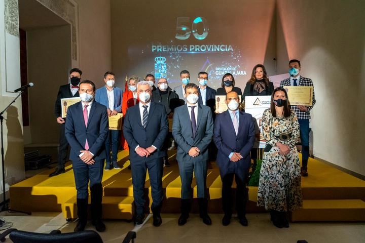 La Diputación celebra los 50 años de los Premios Provincia de Guadalajara en el Palacio Ducal de Cogolludo
