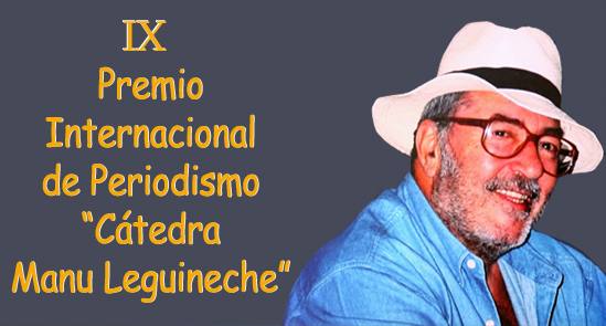 Entrega del IX Premio Internacional de Periodismo ‘Cátedra Manu Leguineche’