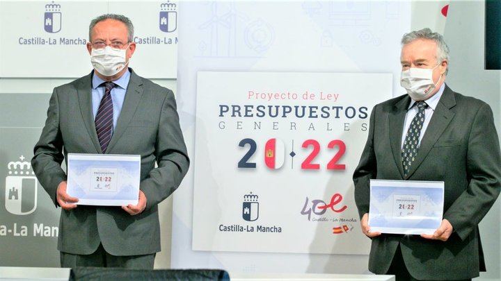 Aprobado el presupuesto de Castilla-La Mancha para 2022 con 12.273 millones de euros, un 1,4% más