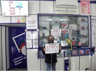 Parte del primer premio de la Lotería Nacional cae en Guadalajara