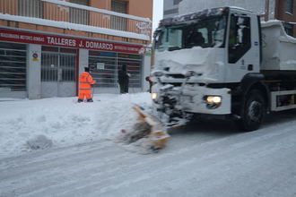 Ausencia de nevadas, -5ºC de mínima y 2ºC de máxima este domingo en Guadalajara que despide a Filomena con acumulaciones de nieve de hasta 1,20 metros de altura