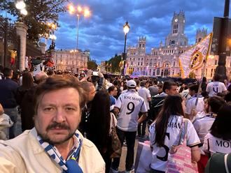 Cibeles celebra la Liga número 36 del Real Madrid : ¡¡¡ HALA MADRID !!!