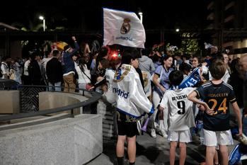 Guadalajara se echó a la calle este sábado para celebrar la 15 Champions del Real Madrid. Foto : EDUARDO BONILLA