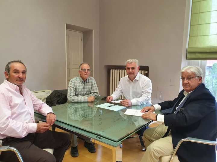 El presidente de la Diputación de Guadalajara transmite su apoyo a los Grupos de Desarrollo Rural de la región