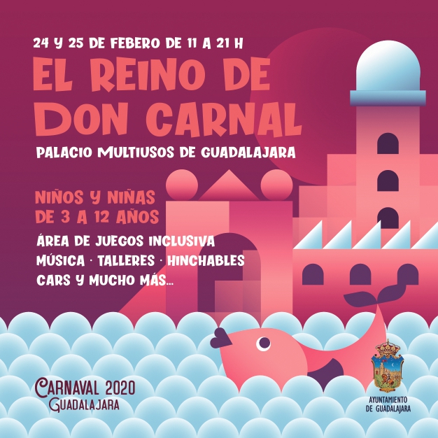 El Reino de Don Carnal abrirá sus puertas en próximo lunes en el Palacio Multiusos de Guadalajara