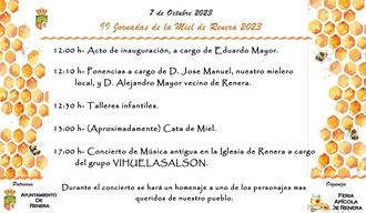 Renera celebra este sábado las II Jornadas de la Miel