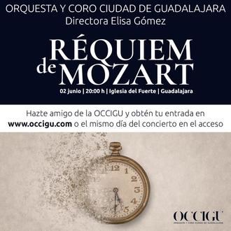 El R&#233;quiem de Mozart sonar&#225; este viernes en la Iglesia del Fuerte de San Francisco de Guadalajara 