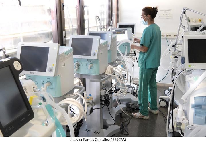Llegan diez nuevos respiradores al Hospital de Guadalajara