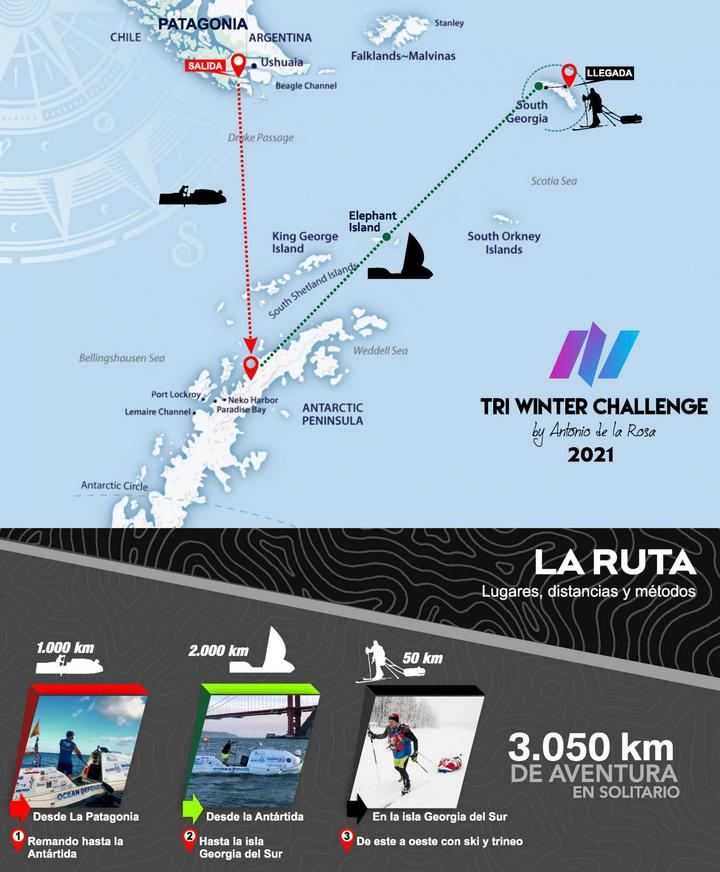 El aventurero y deportista extremo Antonio de la Rosa presenta su próxima hazaña, ‘Expedición Antártida’, este jueves en Trillo